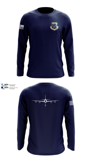 Long Sleeve Performance Shirt, 92 OG, Air Force, Teamtime, Team time, sublimation, custom sports apparel, team uniforms, spirit wear, spiritwear, sports uniforms, custom shirts, team store, custom team store, fundraiser sports, apparel fundraiser