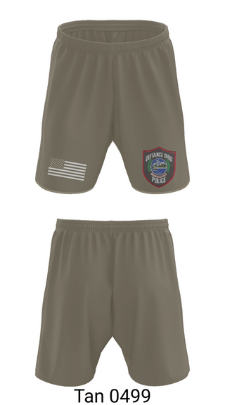 Athletic Shorts With Pockets, Defiance Police Department, Police, Teamtime, Team time, sublimation, custom sports apparel, team uniforms, spirit wear, spiritwear, sports uniforms, custom shirts, team store, custom team store, fundraiser sports, apparel fundraiser