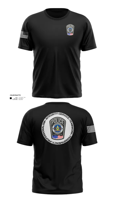 Pennridge Regional Police 94078057 Old School Cotton Feel Shirt - 21