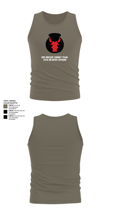 2nd Brigade Combat Team, 34th Infantry Division 70641214 Tank Top - 75