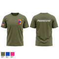 C Btry 1/623rd FA Old School Cotton Feel Shirt - 1