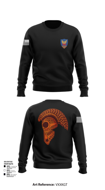 HHC, 311th (T)SC 14853900 Crew Neck Sweatshirt - 101