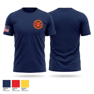 Short Sleeve Performance Shirt, NEW HAVEN - BERGER FIRE DISTRICT, Fire Department, Teamtime, Team time, sublimation, custom sports apparel, team uniforms, spirit wear, spiritwear, sports uniforms, custom shirts, team store, custom team store, fundraiser sports, apparel fundraiser