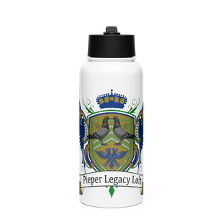 Movimiento misionero mundial 52305313 Stainless Steel Water Bottle with a Straw Lid