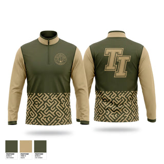 Quarter Zip Jacket, Texas Iron Baseball, Baseball, Teamtime, Team time, sublimation, custom sports apparel, team uniforms, spirit wear, spiritwear, sports uniforms, custom shirts, team store, custom team store, fundraiser sports, apparel fundraiser
