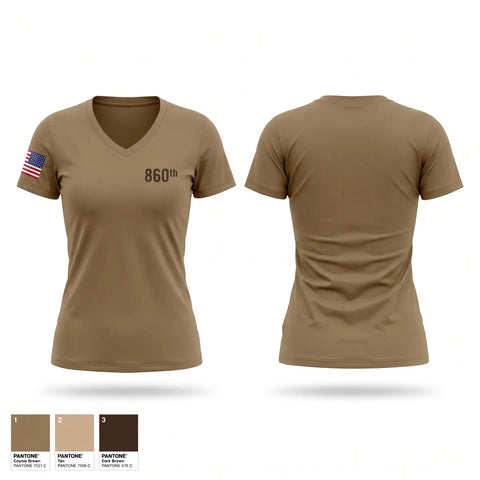 Womens Short Sleeve Vneck Shirt, 860th, Army, Teamtime, Team time, sublimation, custom sports apparel, team uniforms, spirit wear, spiritwear, sports uniforms, custom shirts, team store, custom team store, fundraiser sports, apparel fundraiser