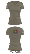 1st TSB 51823329 Women's Short Sleeve V-neck Shirt - 68