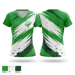 Womens Short Sleeve Vneck Shirt, Calhoun Cougars 1, Men's Basketball, Teamtime, Team time, sublimation, custom sports apparel, team uniforms, spirit wear, spiritwear, sports uniforms, custom shirts, team store, custom team store, fundraiser sports, apparel fundraiser