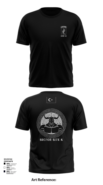173RD ABN 21007449 Short Sleeve Performance Shirt - 107