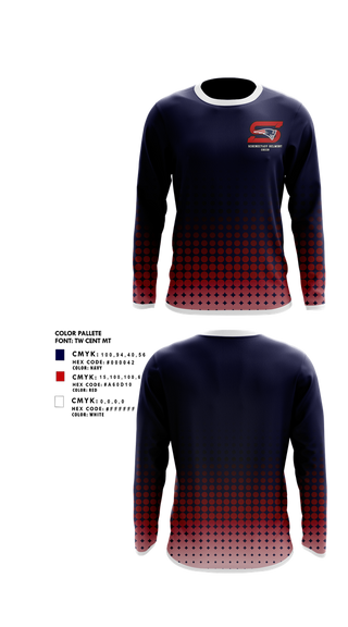 Long Sleeve Performance Shirt, Schenectady Belmont Football & Cheer, , Teamtime, Team time, sublimation, custom sports apparel, team uniforms, spirit wear, spiritwear, sports uniforms, custom shirts, team store, custom team store, fundraiser sports, apparel fundraiser