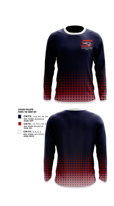 Schenectady Belmont Football & Cheer 31976871 Long Sleeve Performance Shirt 2