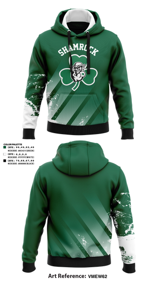Hoodie, Shamrock Wrestling Club, Wrestling, Teamtime, Team time, sublimation, custom sports apparel, team uniforms, spirit wear, spiritwear, sports uniforms, custom shirts, team store, custom team store, fundraiser sports, apparel fundraiser