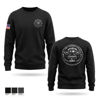Crew Neck Sweatshirt, FLPD QRF, Police, Teamtime, Team time, sublimation, custom sports apparel, team uniforms, spirit wear, spiritwear, sports uniforms, custom shirts, team store, custom team store, fundraiser sports, apparel fundraiser