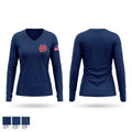 El Paso Fire Women's Long Sleeve V-neck Shirt - 1