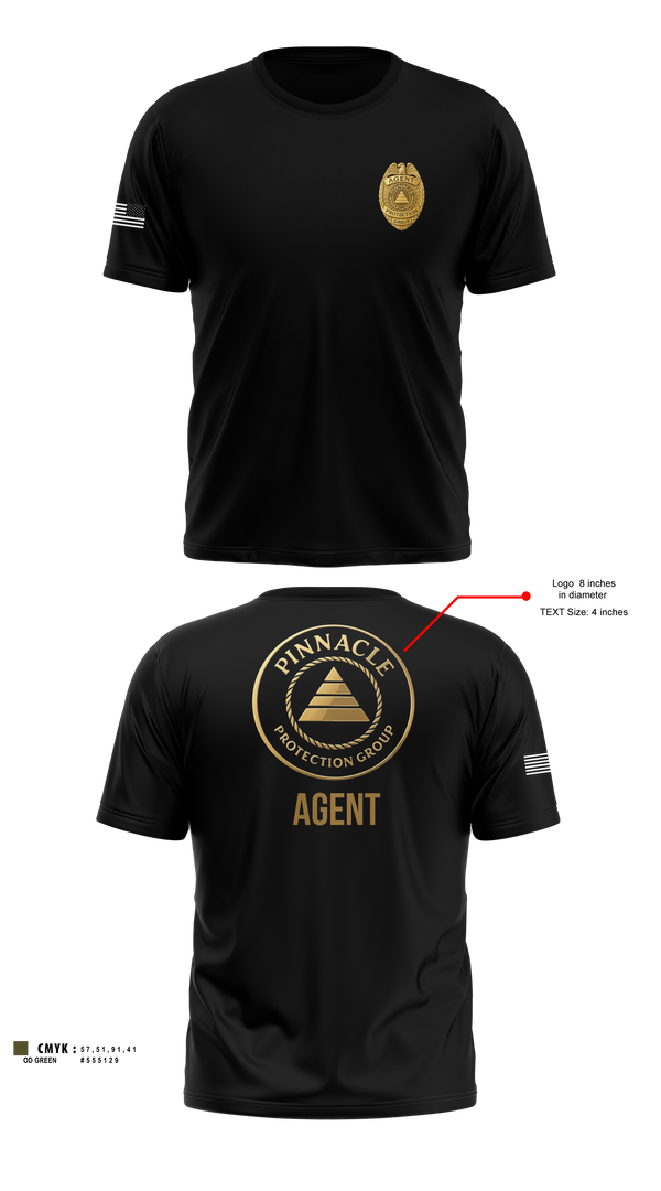 Old School Cotton Feel Shirt, Pinnacle Protection Group, , Teamtime, Team time, sublimation, custom sports apparel, team uniforms, spirit wear, spiritwear, sports uniforms, custom shirts, team store, custom team store, fundraiser sports, apparel fundraiser