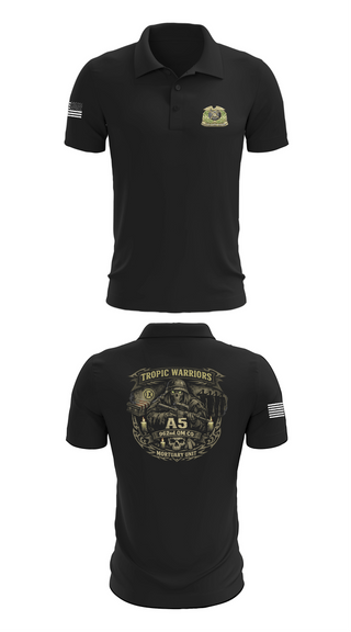 Short Sleeve Performance Polo, 962nd QM CO A5, Army, Teamtime, Team time, sublimation, custom sports apparel, team uniforms, spirit wear, spiritwear, sports uniforms, custom shirts, team store, custom team store, fundraiser sports, apparel fundraiser