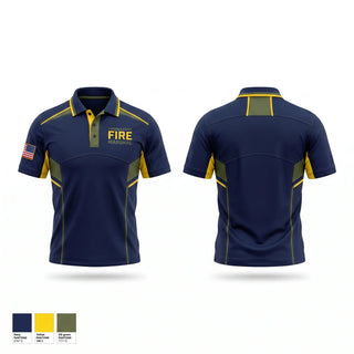 Short Sleeve Performance Polo, Virginia state fire marshal, Fire Department, Teamtime, Team time, sublimation, custom sports apparel, team uniforms, spirit wear, spiritwear, sports uniforms, custom shirts, team store, custom team store, fundraiser sports, apparel fundraiser