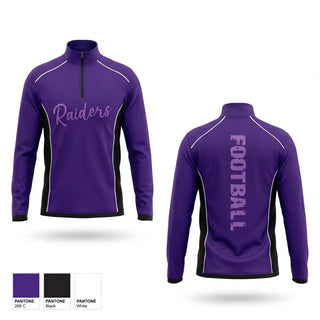 Quarter Zip Jacket, CR Football, , Teamtime, Team time, sublimation, custom sports apparel, team uniforms, spirit wear, spiritwear, sports uniforms, custom shirts, team store, custom team store, fundraiser sports, apparel fundraiser