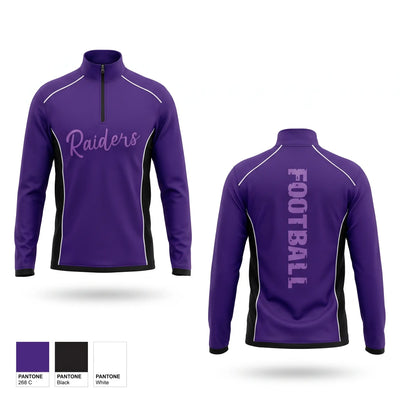 CR Football Quarter Zip Jacket - 1