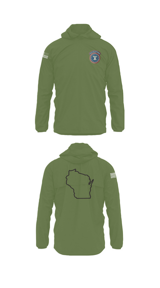 Windbreaker, Waukesha recruiting station, Army, Teamtime, Team time, sublimation, custom sports apparel, team uniforms, spirit wear, spiritwear, sports uniforms, custom shirts, team store, custom team store, fundraiser sports, apparel fundraiser