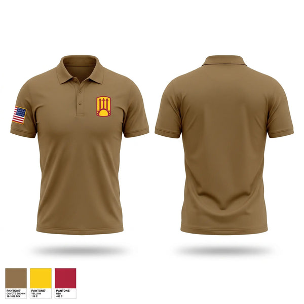 Short Sleeve Performance Polo, 111 MEB, Army, Teamtime, Team time, sublimation, custom sports apparel, team uniforms, spirit wear, spiritwear, sports uniforms, custom shirts, team store, custom team store, fundraiser sports, apparel fundraiser