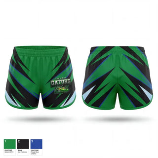 Womens Shorts, Tulsa Gators, , Teamtime, Team time, sublimation, custom sports apparel, team uniforms, spirit wear, spiritwear, sports uniforms, custom shirts, team store, custom team store, fundraiser sports, apparel fundraiser