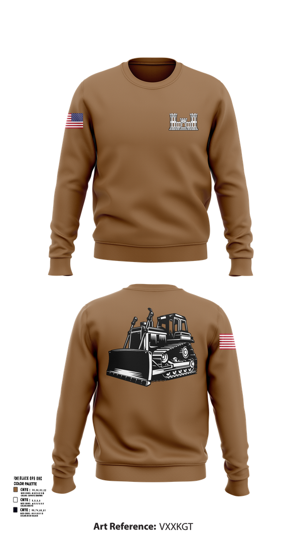 Crew Neck Sweatshirt, A co 229th Heavy, , Teamtime, Team time, sublimation, custom sports apparel, team uniforms, spirit wear, spiritwear, sports uniforms, custom shirts, team store, custom team store, fundraiser sports, apparel fundraiser