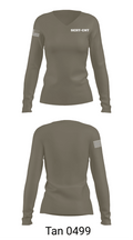 SERT-CNT 59088490 Women's Long Sleeve V-neck Shirt - 11