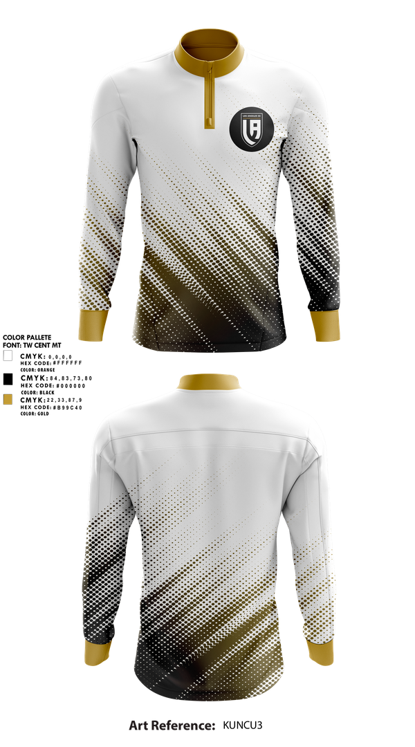 Quarter Zip Jacket, Los Angeles Soccer Club, Women's Soccer, Teamtime, Team time, sublimation, custom sports apparel, team uniforms, spirit wear, spiritwear, sports uniforms, custom shirts, team store, custom team store, fundraiser sports, apparel fundraiser