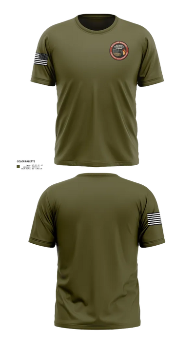 Phoenix Fire Department 32974140 Old School Cotton Feel Shirt - 22