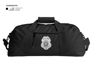 Duffle Bag, OGUN, Police, Teamtime, Team time, sublimation, custom sports apparel, team uniforms, spirit wear, spiritwear, sports uniforms, custom shirts, team store, custom team store, fundraiser sports, apparel fundraiser