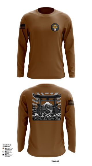 Long Sleeve Performance Shirt, Navy Data Command, , Teamtime, Team time, sublimation, custom sports apparel, team uniforms, spirit wear, spiritwear, sports uniforms, custom shirts, team store, custom team store, fundraiser sports, apparel fundraiser