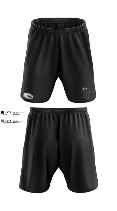 VAW-117 15130068 Athletic Shorts With Pockets - 3