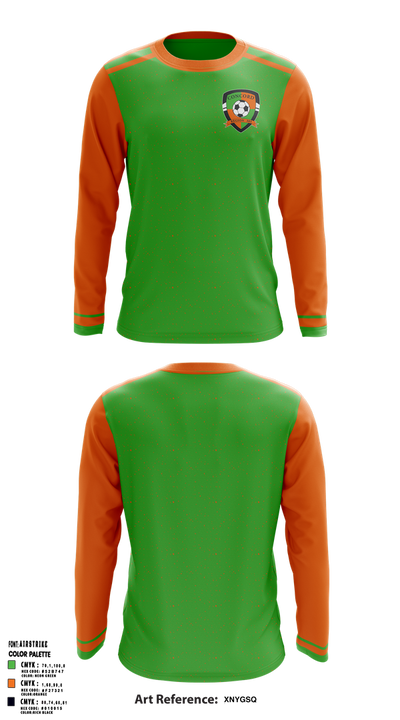 Concord Ayso Region 305 Soccer 19414274 Long Sleeve Performance Shirt 1