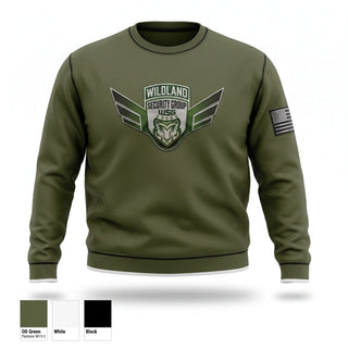 Crew Neck Sweatshirt, Wildland Security Group, , Teamtime, Team time, sublimation, custom sports apparel, team uniforms, spirit wear, spiritwear, sports uniforms, custom shirts, team store, custom team store, fundraiser sports, apparel fundraiser