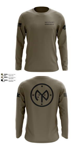 Long Sleeve Performance Shirt, 27 IBCT, , Teamtime, Team time, sublimation, custom sports apparel, team uniforms, spirit wear, spiritwear, sports uniforms, custom shirts, team store, custom team store, fundraiser sports, apparel fundraiser