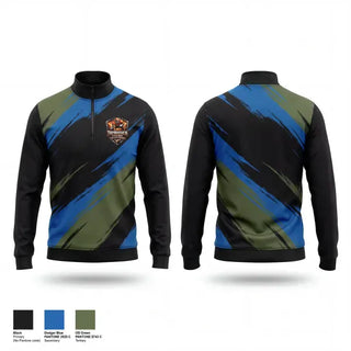 Quarter Zip Jacket, Trenchmen Academy, , Teamtime, Team time, sublimation, custom sports apparel, team uniforms, spirit wear, spiritwear, sports uniforms, custom shirts, team store, custom team store, fundraiser sports, apparel fundraiser