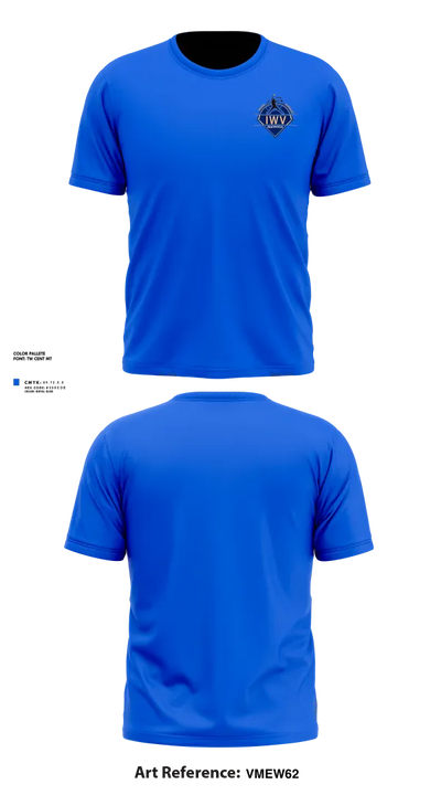 IWV Youth Softball 66650768 Short Sleeve Performance Shirt - 4