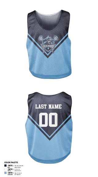 Womens Lacrosse Pinnie, La Plata Warriors, Women's Lacrosse, Teamtime, Team time, sublimation, custom sports apparel, team uniforms, spirit wear, spiritwear, sports uniforms, custom shirts, team store, custom team store, fundraiser sports, apparel fundraiser