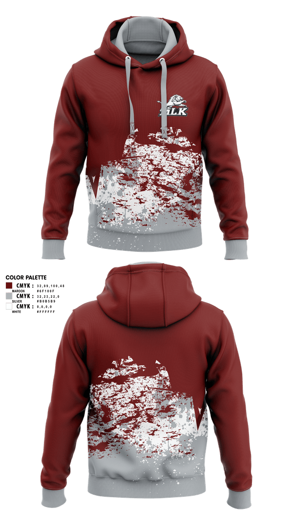 Hoodie, MLK Lions Soccer, Men's Soccer, Teamtime, Team time, sublimation, custom sports apparel, team uniforms, spirit wear, spiritwear, sports uniforms, custom shirts, team store, custom team store, fundraiser sports, apparel fundraiser