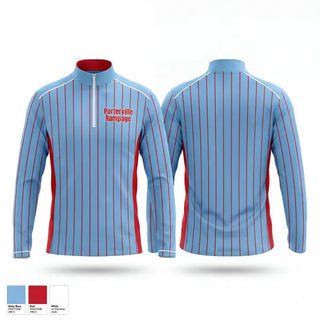 Quarter Zip Jacket, Porterville Rampage, Softball, Teamtime, Team time, sublimation, custom sports apparel, team uniforms, spirit wear, spiritwear, sports uniforms, custom shirts, team store, custom team store, fundraiser sports, apparel fundraiser