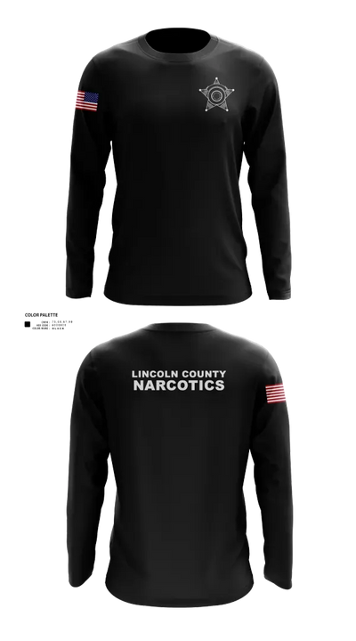 Lincoln County Narcotics 81046896 Long Sleeve Performance Shirt 22