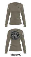 Boatswain Mate 34316884 Women's Long Sleeve V-neck Shirt - 11
