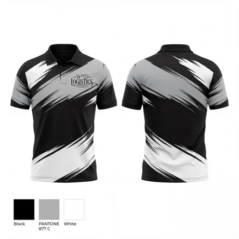 Short Sleeve Performance Polo, W3D Logistics, Bowling, Teamtime, Team time, sublimation, custom sports apparel, team uniforms, spirit wear, spiritwear, sports uniforms, custom shirts, team store, custom team store, fundraiser sports, apparel fundraiser