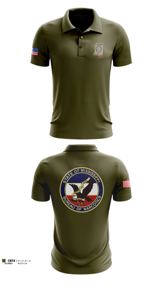 Short Sleeve Performance Polo, Mississippi Bureau of Narcotics, Police, Teamtime, Team time, sublimation, custom sports apparel, team uniforms, spirit wear, spiritwear, sports uniforms, custom shirts, team store, custom team store, fundraiser sports, apparel fundraiser