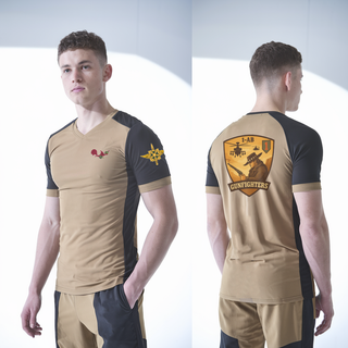 Old School Cotton Feel Shirt, 1-1 Attack Battalion, HHC, S2, Army, Teamtime, Team time, sublimation, custom sports apparel, team uniforms, spirit wear, spiritwear, sports uniforms, custom shirts, team store, custom team store, fundraiser sports, apparel fundraiser