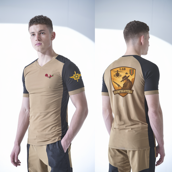 Old School Cotton Feel Shirt, 1-1 Attack Battalion, HHC, S2, Army, Teamtime, Team time, sublimation, custom sports apparel, team uniforms, spirit wear, spiritwear, sports uniforms, custom shirts, team store, custom team store, fundraiser sports, apparel fundraiser