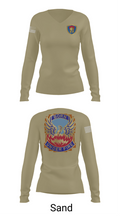 HHC/128th Aviation Brigade 36515709 Women's Long Sleeve V-neck Shirt - 97