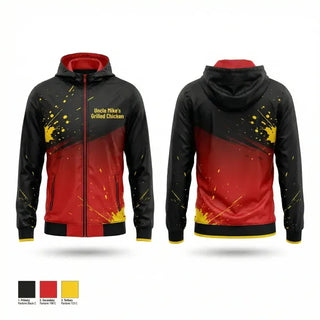 Windbreaker, Uncle Mike's Grilled Chicken, , Teamtime, Team time, sublimation, custom sports apparel, team uniforms, spirit wear, spiritwear, sports uniforms, custom shirts, team store, custom team store, fundraiser sports, apparel fundraiser