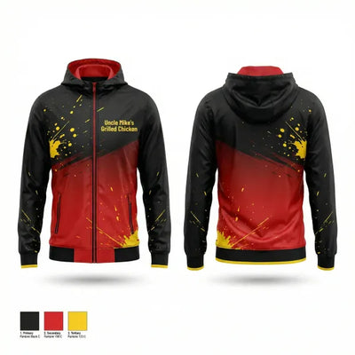 Uncle Mike's Grilled Chicken 93083253 Windbreaker - 1